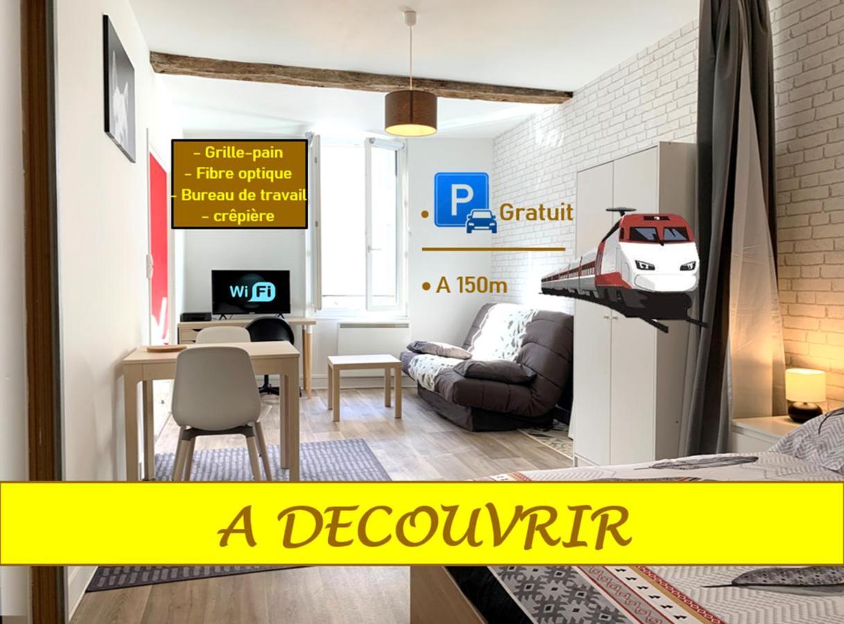佩里格Proche Gare Sncf - Fibre Optique - Wifi Pour Teletravail - Netflix公寓 外观 照片